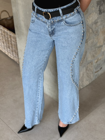 Jeans Daphina - Bleu