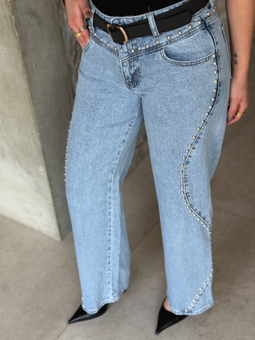 Jeans Daphina - Bleu