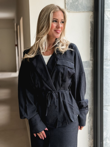 Chemise Léane - Bleu marine