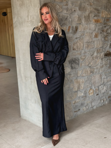 Chemise Léane - Bleu marine