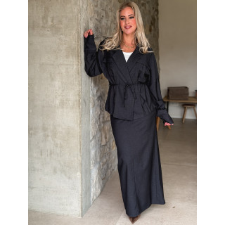 Chemise Léane - Bleu marine