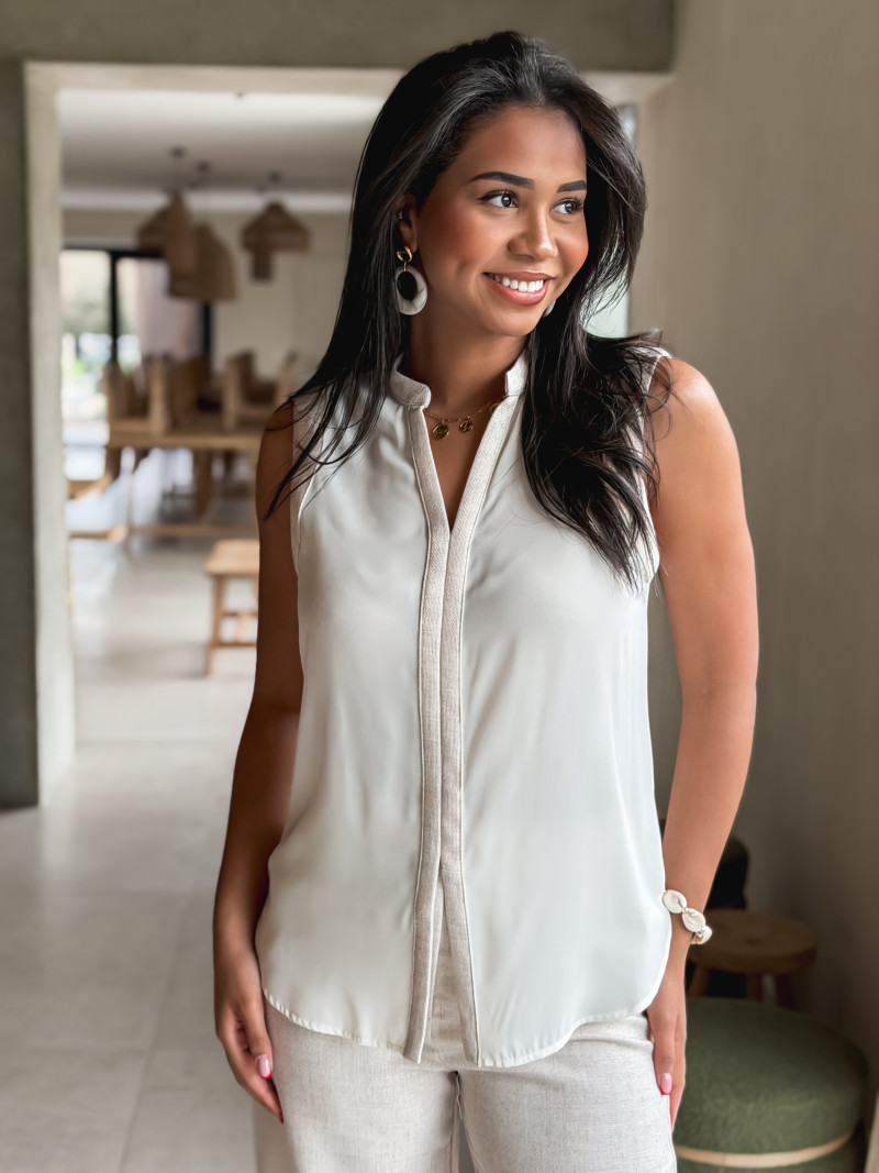 Blouse Ambrine - Beige