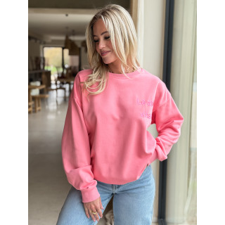 Pull " La dolce vita" - Fuchsia