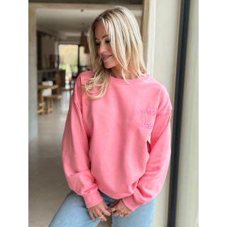 Pull " La dolce vita" - Fuchsia