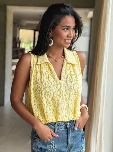 Blouse Lyvia - Jaune