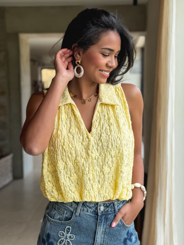 Blouse Lyvia - Jaune