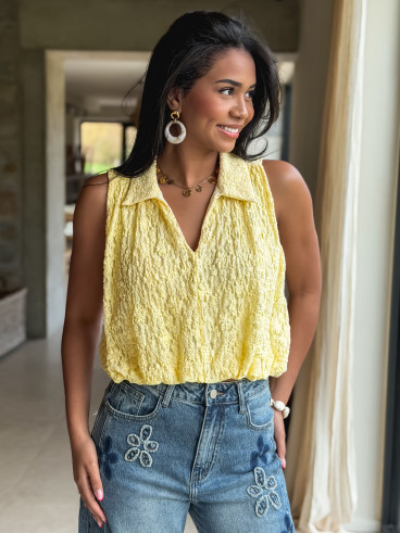 Blouse Lyvia - Jaune