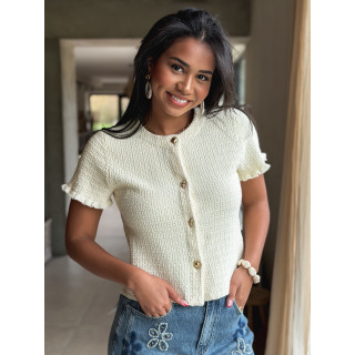 Gilet Lonella - Crème