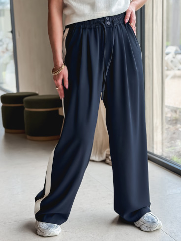Pantalon Lucianne - Bleu marine