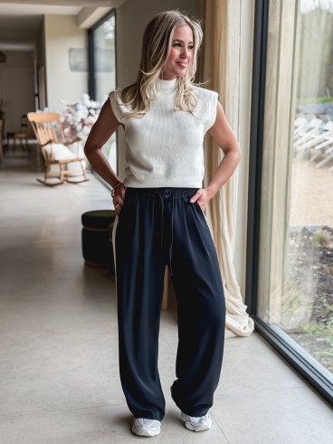 Pantalon Lucianne - Bleu marine