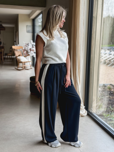 Pantalon Lucianne - Bleu marine