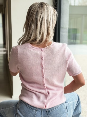 Pull Lalika - Rose poudré Pull Lalika - Rose poudré