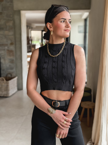 Top court Jelena - Noir