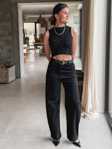 Jeans Léona - Noir