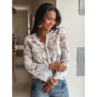 Blouse Ariana - Blanc
