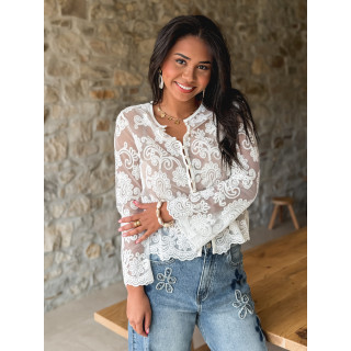 Blouse Ariana - Blanc