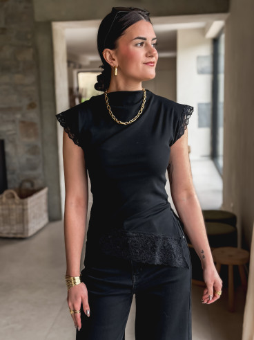 Blouse Malaurie - Noir