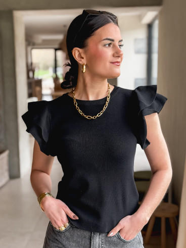 Blouse Kaïla - Noir