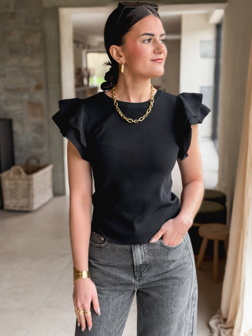 Blouse Kaïla - Noir