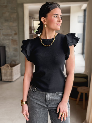 Blouse Kaïla - Noir