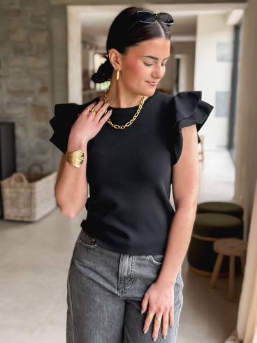 Blouse Kaïla - Noir