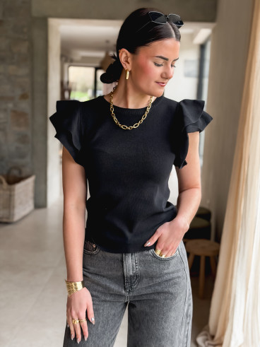 Blouse Kaïla - Noir