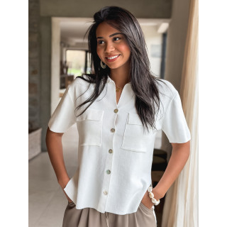 Blouse Thalie - Blanc