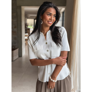 Blouse Thalie - Blanc