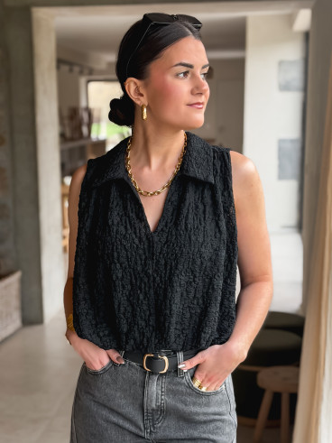 Blouse Lyvia - Noir