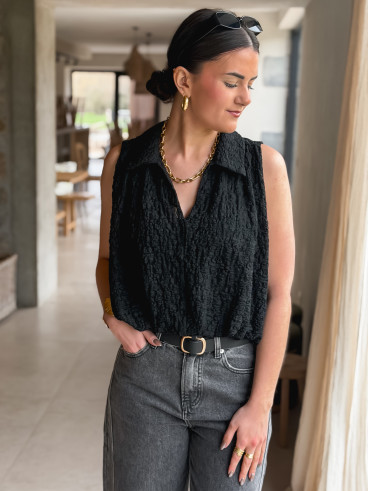 Blouse Lyvia - Noir