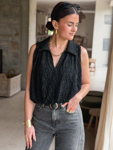 Blouse Lyvia - Noir
