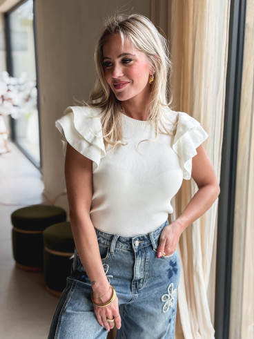 Blouse Kaïla - Blanc