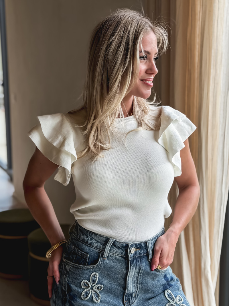 Blouse Kaïla - Blanc