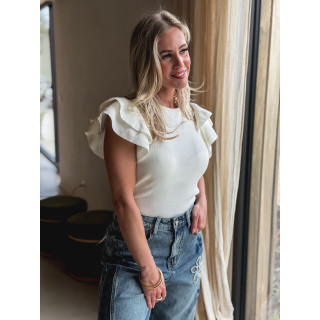 Blouse Kaïla - Blanc