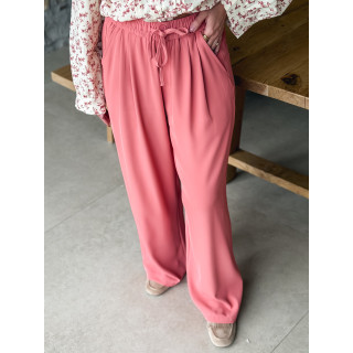 Pantalon fluide Emy - Rose