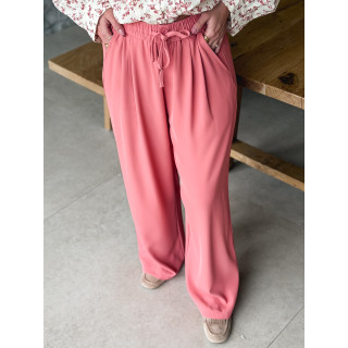 Pantalon fluide Emy - Rose