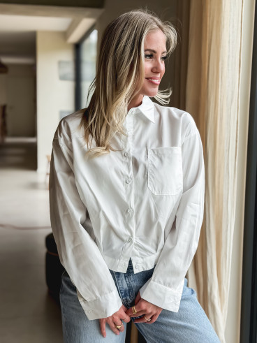 Chemise Nélia - Blanc