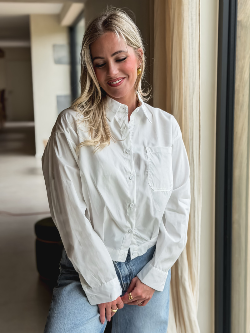 Chemise Nélia - Blanc