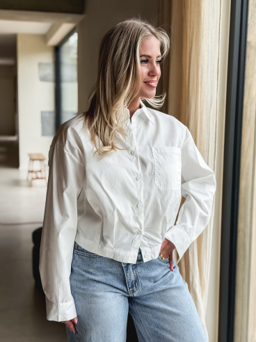 Chemise Nélia - Blanc