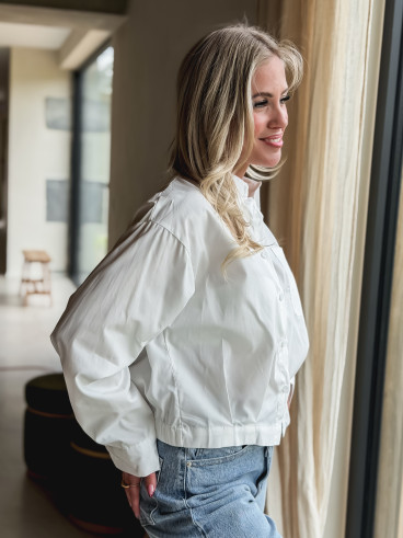 Chemise Nélia - Blanc