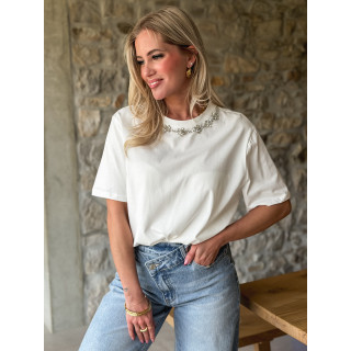 T-shirt Nassera - Blanc