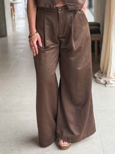 Pantalon Lylaïs - Chocolat