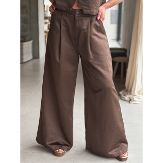 Pantalon Lylaïs - Chocolat