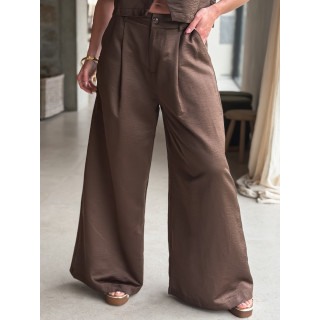 Pantalon Lylaïs - Chocolat