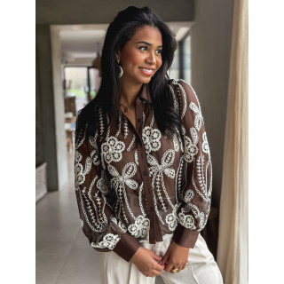 Chemise Halana - Chocolat