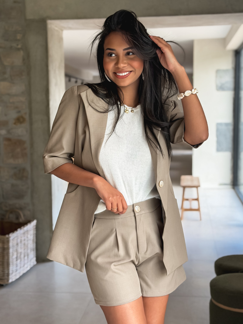 Short Lucile - Taupe