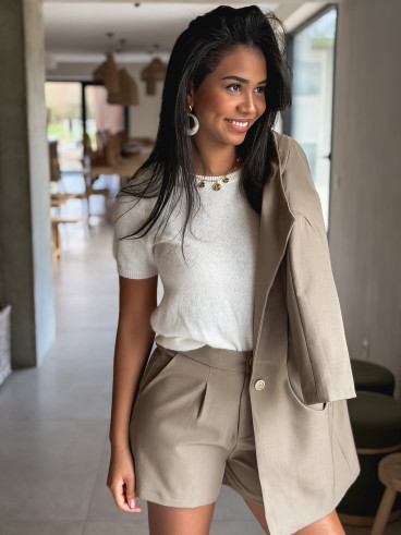 Short Lucile - Taupe