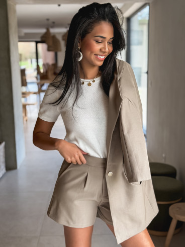 Short Lucile - Taupe