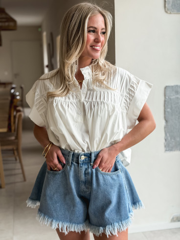 Blouse Palermo - Blanc