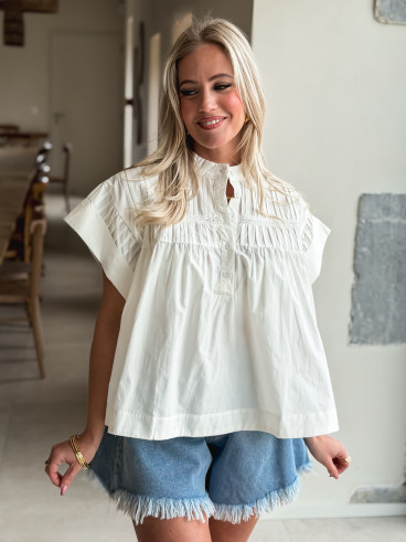 Blouse Palermo - Blanc